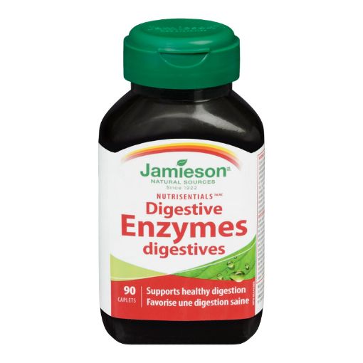Picture of JAMIESON DIGESTIVE ENZYMES CAPLETS 90S                                     