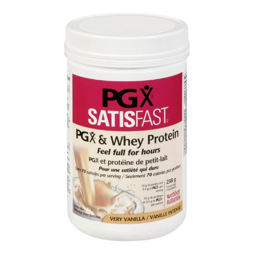 Picture of PGX SATISFAST WHEY PROTEIN POWDER - VERY VANILLA 238GR                     