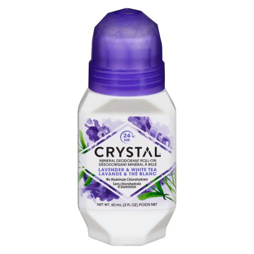 Picture of CRYSTAL ESSENCE ROLL ON - LAVENDAR and WHITE TEA 66ML
