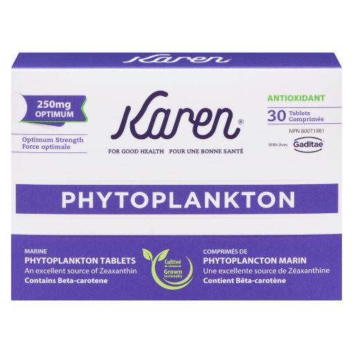 Picture of KAREN PHYTOPLANKTON TABLETS 30S                                            