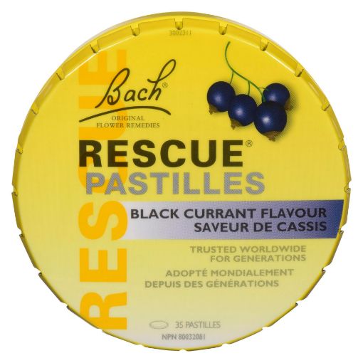 Picture of RESCUE REMEDY PASTILLES BLACKCURRANT 35S                                   