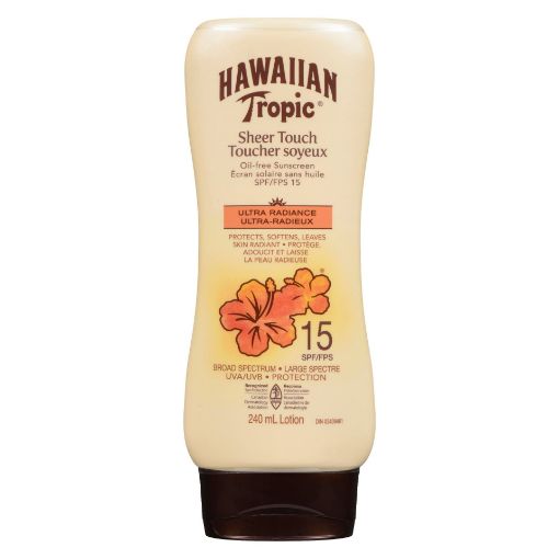 Picture of HAWAIIAN TROPIC SUNSCREEN LOTION - SHEER TOUCH - SPF15 240ML