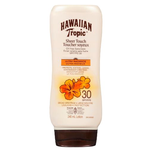 Picture of HAWAIIAN TROPIC SUNSCREEN LOTION - SHEER TOUCH - SPF30 240ML