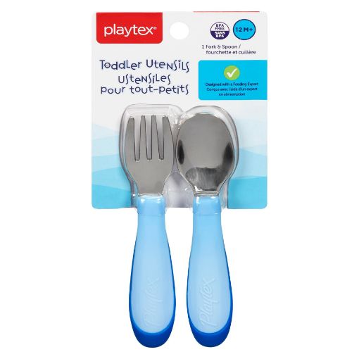 Picture of PLAYTEX MEALTIME TODDLER UTENSIL SET                                       
