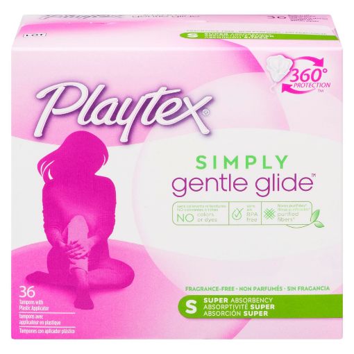 Picture of PLAYTEX GENTLE GLIDE TAMPONS - SUPER 36S                                   