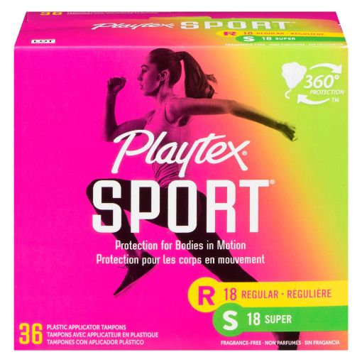 Picture of PLAYTEX SPORT TAMPONS - MULTIPACK 36S                                      