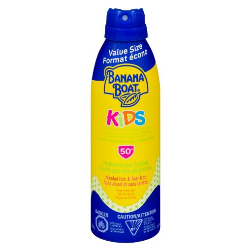 Picture of BANANA BOAT KIDS LOTION SPRAY SPF50 226GR                                  