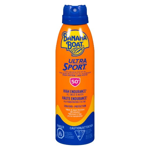 Picture of BANANA BOAT ULTRA SPORT CLEAR SUNSCREEN SPRAY SPF50+ 170GR