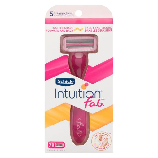 Picture of SCHICK INTUITION FAB RAZOR (1 HANDLE + 2 BLADES)                           
