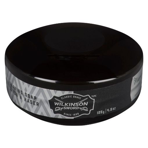 Picture of WILKINSON SWORD SOAP BOWL - BLACK and SILVER