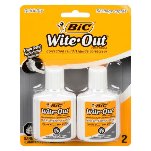 Picture of BIC WITE OUT QUICK DRY CORRECTION FLUID                                    