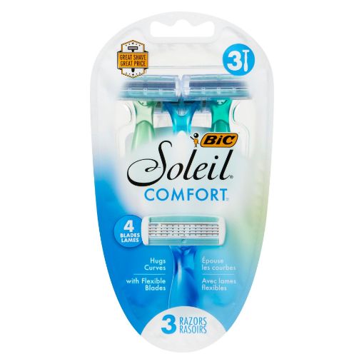 Picture of BIC SOLEIL COMFORT SHAVER - 4 BLADE - WOMENS 3S                            