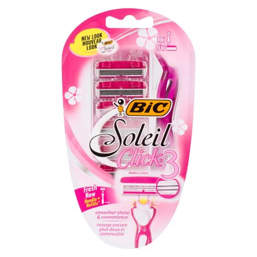Picture of BIC SOLEIL CLICK 3 BLADE RAZOR - WOMENS 4S                                 