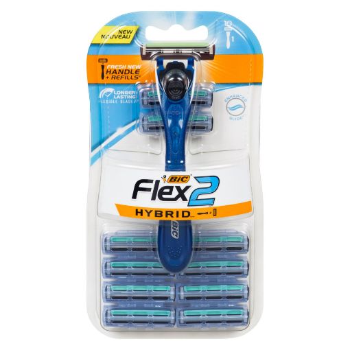 Picture of BIC FLEX 2 HYBRID TWIN BLADE - MENS 10S                                    