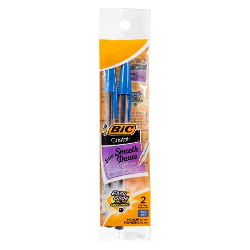 Picture of BIC CRISTAL MEDIUM POINT - BLUE 2PK                                        