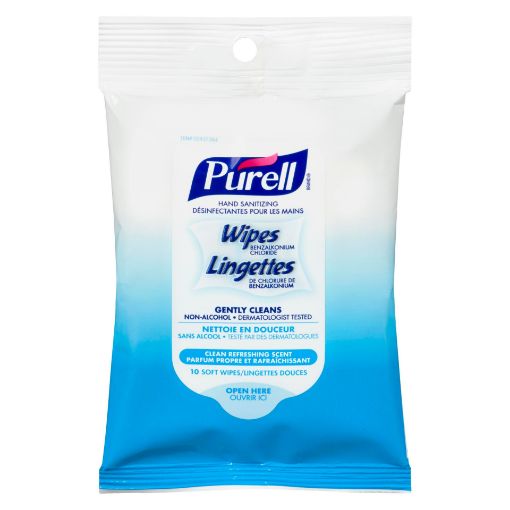 Picture of PURELL HAND SANITIZING WIPES 10S