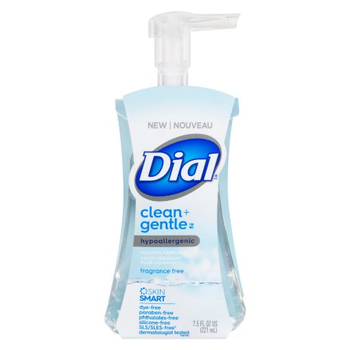 Picture of DIAL CLEAN+GENTLE HAND WASH - FRAGRANCE FREE FOAM 221ML                    