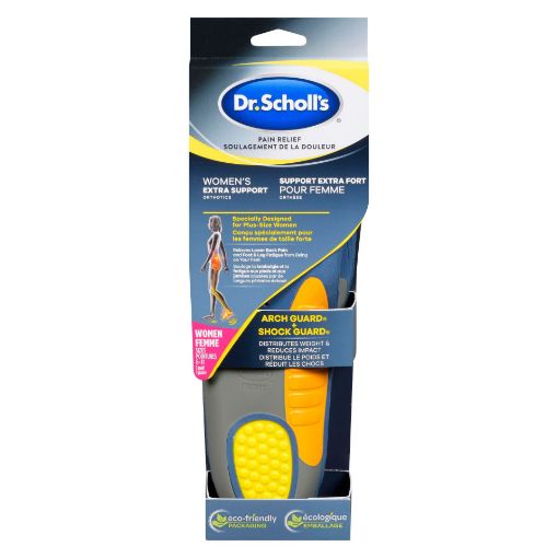 Picture of DR. SCHOLLS ORTHOTICS WOMENS EXTRA SUPPORT 1PR
