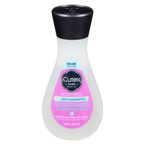 Picture of CUTEX NAIL POLISH REMOVER - ULTRA-POWERFUL 100ML                           