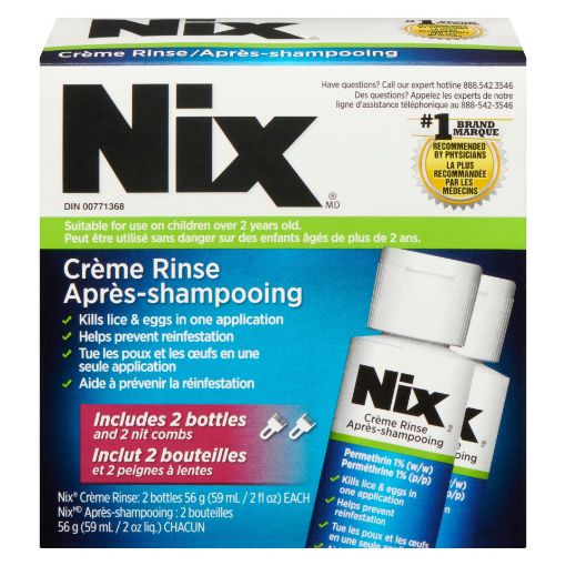 Picture of NIX CREME RINSE MULTI PACK 59ML                                            