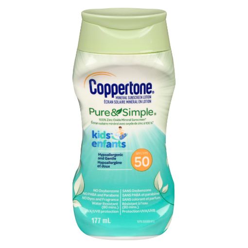 Picture of COPPERTONE KIDS PURE and SIMPLE LOTION SPF50 177ML