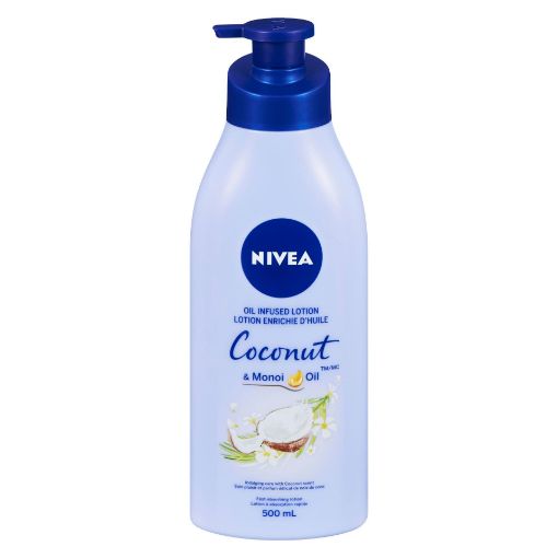 Picture of NIVEA OIL INFUSED COCONUT AND MONOI OIL BODY LOTION 500ML                  