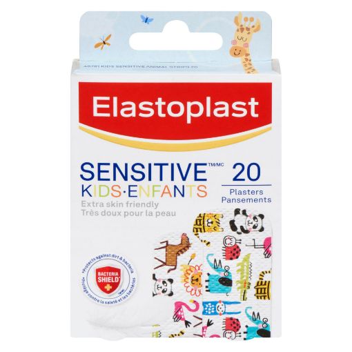 Picture of ELASTOPLAST KIDS - SENSITIVE STRIPS 20S