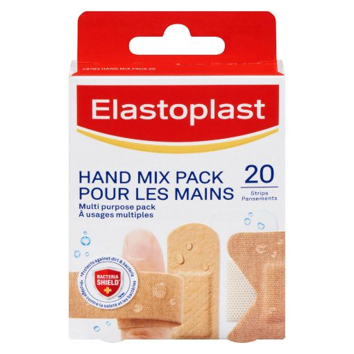 Picture of ELASTOPLAST HAND PACK ASSORTED 20S                                         