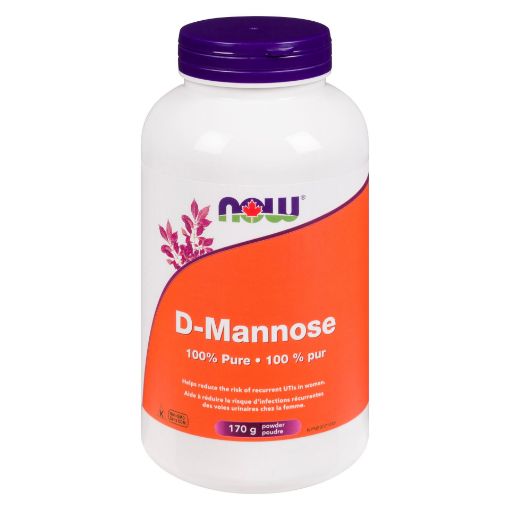 Picture of NOW D-MANNOSE POWDER - 100% PURE POWDER 170GR