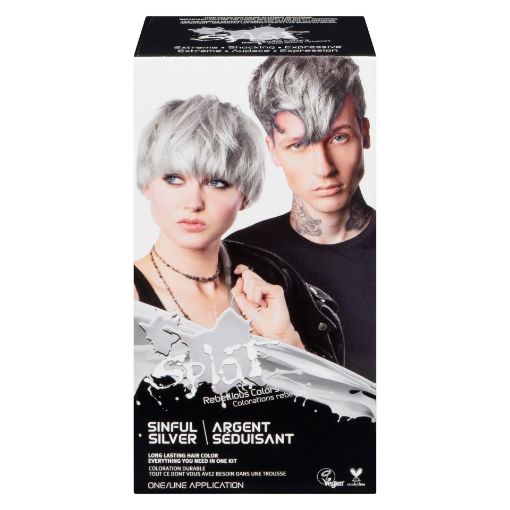Picture of SPLAT COLOR and BLEACH - SINFUL SILVER