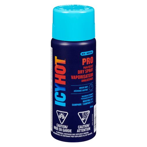 Picture of ICY HOT PRO MEDICATED DRY SPRAY 118ML