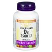 Picture of WEBBER NATURALS VITAMIN D3 2500IU EXTRA STRENGTH TABLETS 180S