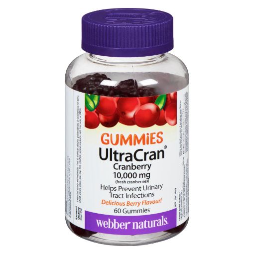 Picture of WEBBER NATURALS CRANBERRY 50:1 200MG GUMMIES 60S