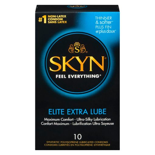 Picture of LIFESTYLES CONDOMS - SKYN ELITE LUBRICATED 10S