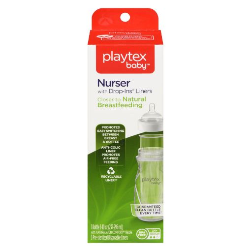 Picture of PLAYTEX DROP-IN BOTTLE LINERS 8OZ                                          