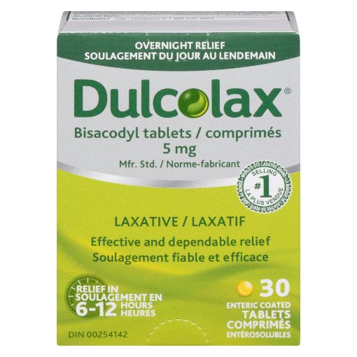 Picture of DULCOLAX TABLET 5MG 30S                                                    