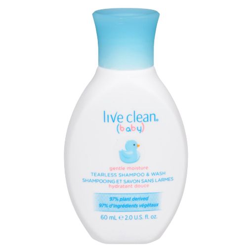 Picture of LIVE CLEAN BABY TEARLESS SHAMPOO and WASH 60ML