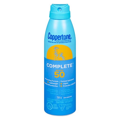 Picture of COPPERTONE COMPLETE SPRAY SPF50 156GR