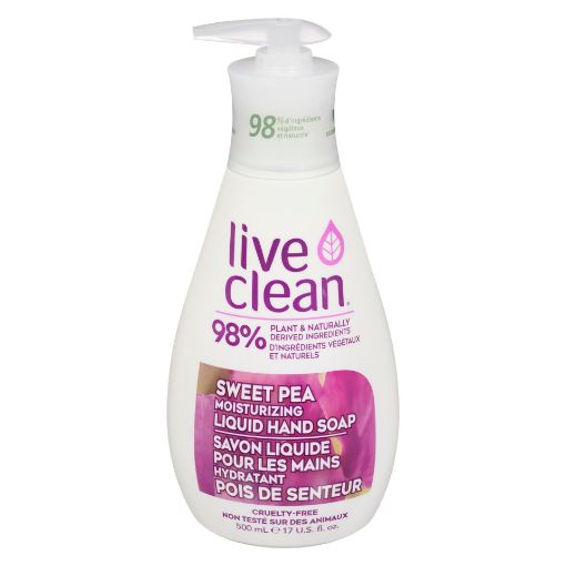 Picture of LIVE CLEAN LIQUID SOAP - SWEET PEA 500ML                                   