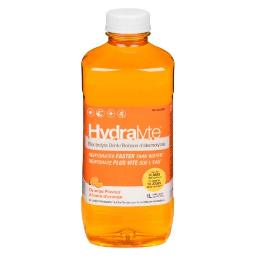 Picture of HYDRALYTE ELECTROLYTE SOLUTION - ORANGE 1LT                                