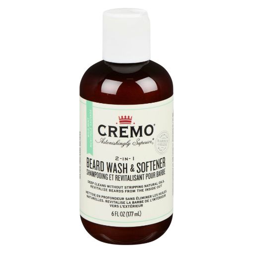 Picture of CREMO BEARD WASH and SOFTENER 2-IN-1 MINT 177ML