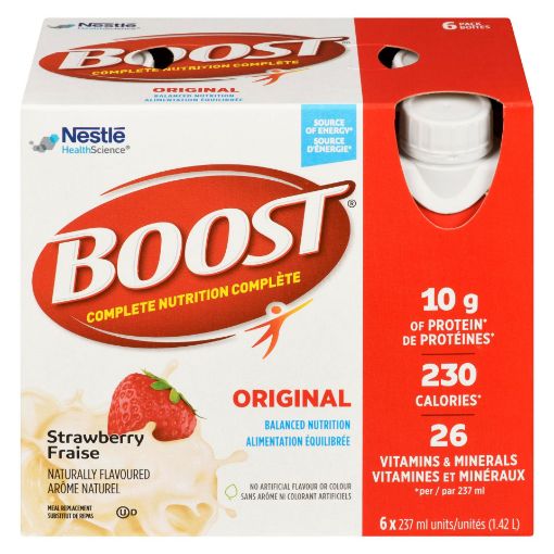 Picture of BOOST - STRAWBERRY 6X237ML                                                 