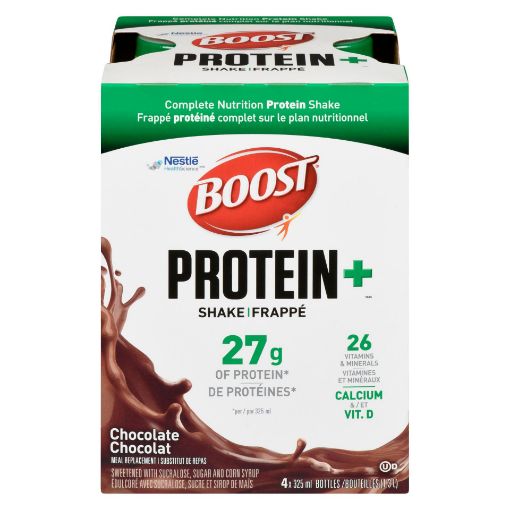 Picture of BOOST PROTEIN + SHAKE - CHOCOLATE 4X325ML                                  