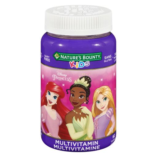 Picture of DISNEY PRINCESS MULTIVITAMINS - GUMMIES 60S