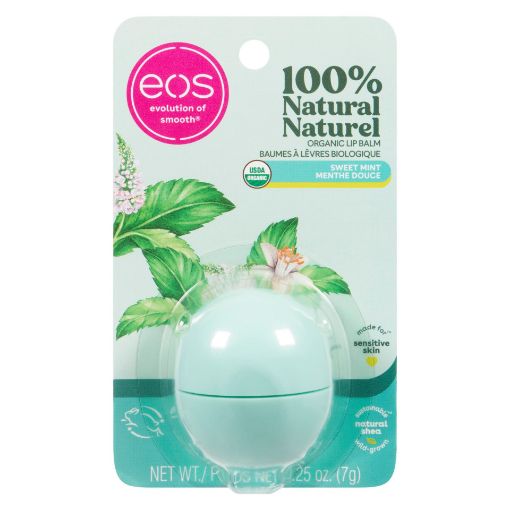 Picture of EOS ORGANIC LIP BALM SPHERE - SWEET MINT 7GR                               