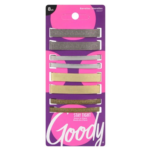 Picture of GOODY ASSORTED METAL BARRETTES 2 3/8 INCH 8S