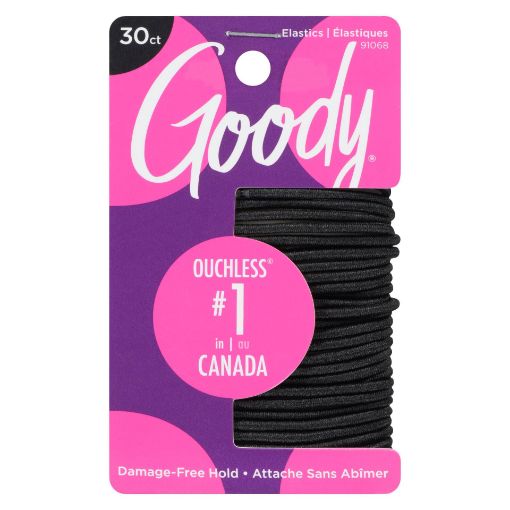 Picture of GOODY OUCHLESS ELASTICS - BLACK 30S