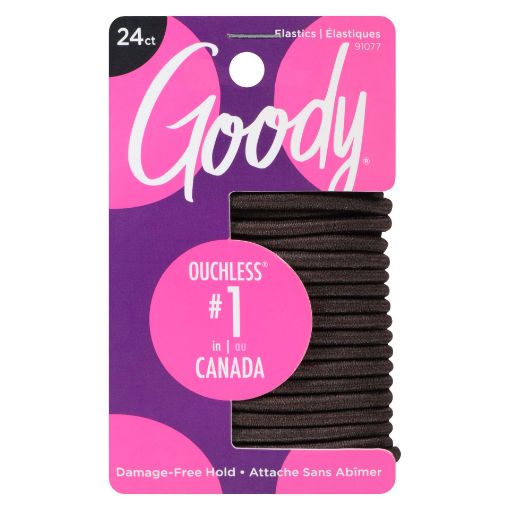 Picture of GOODY OUCHLESS ELASTICS - BROWN - XTHICK 24S