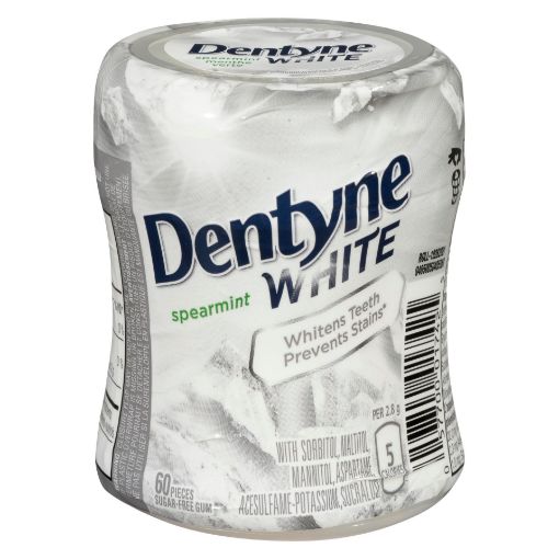 Picture of DENTYNE GUM - WHITE SPEARMINT BOTTLE 60S