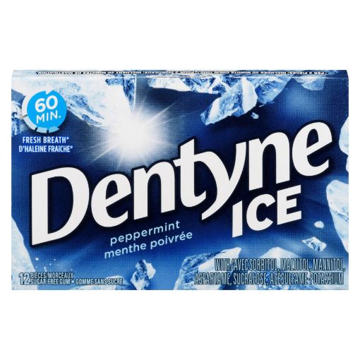 Picture of DENTYNE ICE GUM - PEPPERMINT                                               